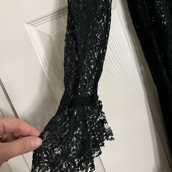 Free People Lace Tell Tale Cutout Tunic/Mini Dress - Picture 5 of 6